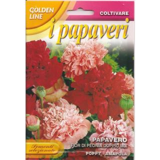 Compra AMAPOLA FLOR DE PEONÍA DOBLE MIX (5 gr.) en la tienda online Fito Agrícola