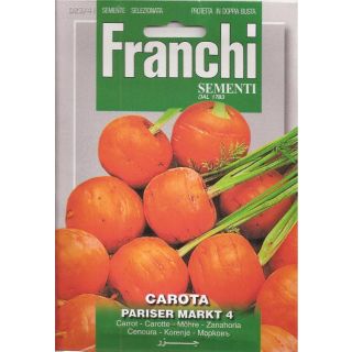 Compra ZANAHORIA REDONDA DE PARIS 4 (5 gr.) en la tienda online Fito Agrícola