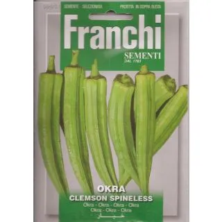 Compra OKRA CLEMSON SPINELESS (1 gr.). en la tienda online Fito Agrícola