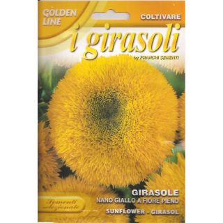 Compra GIRASOL ENANO AMARILLO DE FLOR LLENA (3 gr.). en la tienda online Fito Agrícola