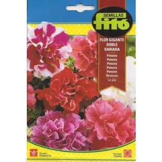 Compra PETUNIA FLOR GIGANTE DOBLE VARIADA (0,05 gr.). en la tienda online Fito Agrícola