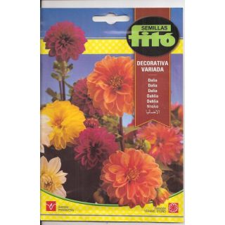 Compra DALIA DECORATIVA VARIADA (1 gr.). en la tienda online Fito Agrícola