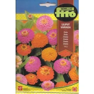 Compra ZINNIA LILIPUT VARIADA (4 gr.). en la tienda online Fito Agrícola