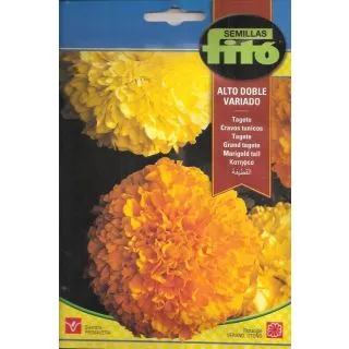 Compra TAGETE ALTO DOBLE VARIADO (4 gr.). en la tienda online Fito Agrícola