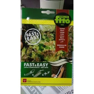 Compra LECHUGA MARAVILLA DE VERANO CINTAS SEMBRADORAS (5 Metros) en la tienda online Fito Agrícola