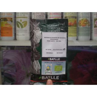 Compra ESPINACA GIGANTE DE INVIERNO ECOLÓGICA (100 gr.). en la tienda online Fito Agrícola