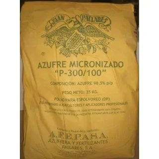 Compra AZUFRE MICRONIZADO P-300/100 (25 Kgr.). en la tienda online Fito Agrícola