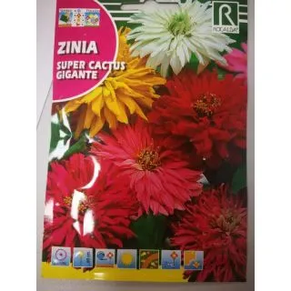 Compra ZINNIA SUPER CACTUS GIGANTE (4 gr.). en la tienda online Fito Agrícola