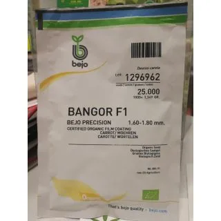 Compra ZANAHORIA BANGOR F1 ECOLÓGICA Precisión Cal. 1.6 - 1.8 mm. (25.000 Semillas) en la tienda online Fito Agrícola