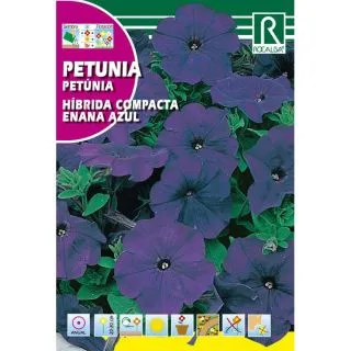 Compra PETUNIA HÍBRIDA COMPACTA ENANA AZUL (0,5 gr.). en la tienda online Fito Agrícola