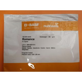 Compra ZANAHORIA ROMANCE F1 Precisión (100.000 Semillas Cal. 1.6 - 1.8) Sin Tratamiento en la tienda online Fito Agrícola