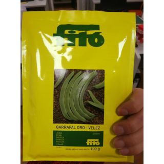 Compra JUDÍA GARRAFAL ORO VELEZ (100 gr.). en la tienda online Fito Agrícola