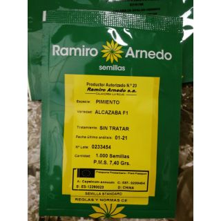 Compra PIMIENTO ALCAZABA F1 (1.000 Semillas) en la tienda online Fito Agrícola