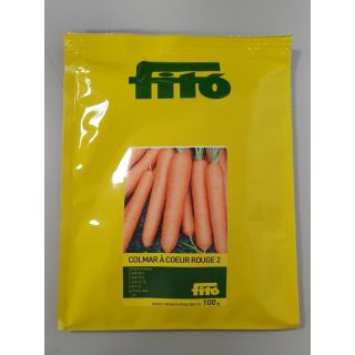 Compra ZANAHORIA DE COLMAR CORAZÓN ROJO 2 (100 gr.). en la tienda online Fito Agrícola