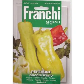 Compra PIMIENTO GOTA DE ORO (50 gr.) en la tienda online Fito Agrícola