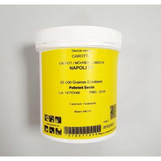 Compra ZANAHORIA NAPOLI F1 Pildorada (25.000 Semillas) en la tienda online Fito Agrícola