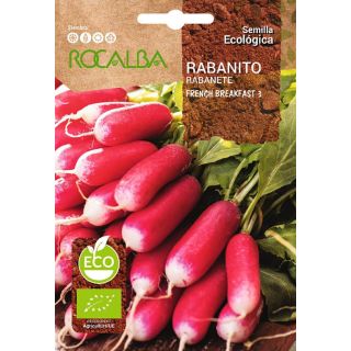 Compra RABANITO FRENCH BREAKFAST 3 BIO (3 gr.). en la tienda online Fito Agrícola