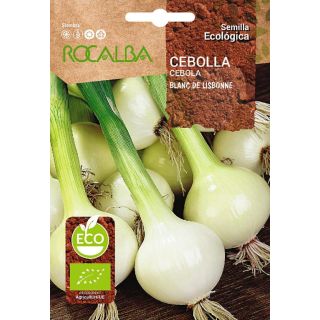 Compra CEBOLLA BLANCA DE LISBOA BIO (500 gr.). en la tienda online Fito Agrícola