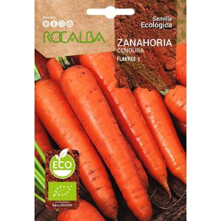 Compra ZANAHORIA FLAKKEE BIO (500 gr.). en la tienda online Fito Agrícola