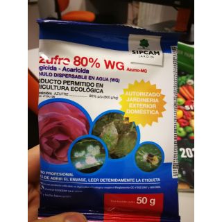 Compra AZUFRE 80 WG (50 gr.). en la tienda online Fito Agrícola
