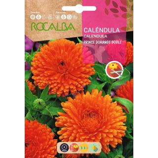 Compra CALÉNDULA PRINCE D’ORANGE DOBLE (10 gr.) en la tienda online Fito Agrícola