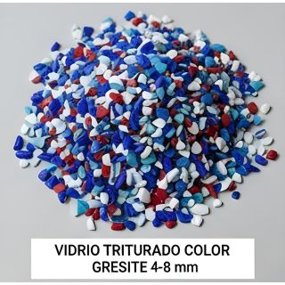 Compra VIDRIO TRITURADO COLOR GRESITE 4-8 mm. (500 Kgr.). en la tienda online Fito Agrícola