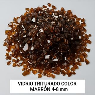 Compra VIDRIO TRITURADO COLOR MARRÓN 4-8 mm. (500 Kgr.). en la tienda online Fito Agrícola