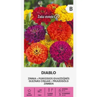 Compra ZINNIA DIABLO (1 gr. - Cerca de 90 Semillas). en la tienda online Fito Agrícola
