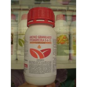 Compra ABONO GRANULADO FITOAGRICOLA 5-6-12 (250 gr.) en la tienda online Fito Agrícola