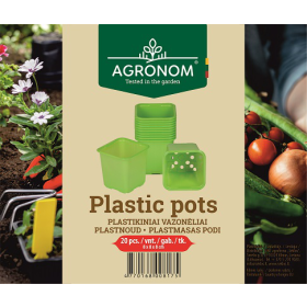 Compra MACETAS DE PLÁSTICO VERDE 8 CM. (20 Unid.) en la tienda online Fito Agrícola