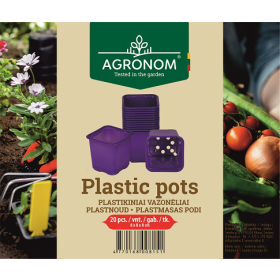 Compra MACETAS DE PLÁSTICO VELVET 8 CM. (24 Unid.) en la tienda online Fito Agrícola