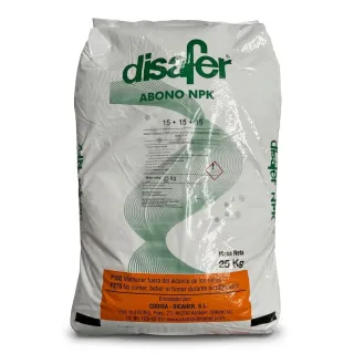 Compra ABONO GRANULADO 15-15-15 (25 Kgr.) en la tienda online Fito Agrícola