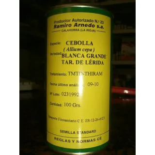 Compra CEBOLLA BLANCA GRANDE TARDÍA DE LÉRIDA (100 gr.) en la tienda online Fito Agrícola