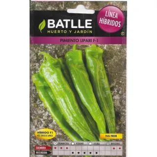 Compra ARDEI LIPARI F-1 (0,3 gr. - Aproximativ 45 de Semințe). en la tienda online Fito Agrícola