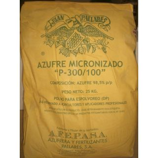 Compra AZUFRE MICRONIZADO P-300/100 (25 Kgr.) en la tienda online Fito Agrícola