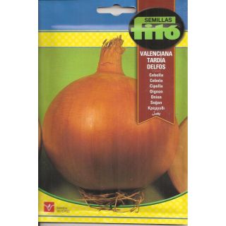Compra CEBOLLA VALENCIANA TARDÍA DELFOS (7 gr.) en la tienda online Fito Agrícola