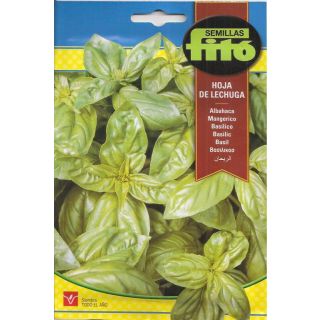 Compra ALBAHACA HOJA DE LECHUGA (4,5 gr.). en la tienda online Fito Agrícola