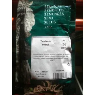 Compra ZANAHORIA MORADA FORRAJERA (100 gr.). en la tienda online Fito Agrícola