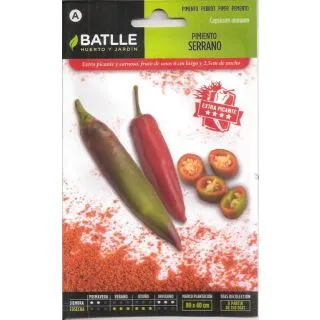 Compra ARDEI SERRANO (1 gr.) en la tienda online Fito Agrícola