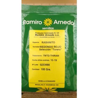 Compra RABANITO ROJO Sel. Torero (100 gr.) en la tienda online Fito Agrícola