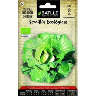 Compra COL CORAZÓN DE BUEY ECOLÓGICA (100 gr.). en la tienda online Fito Agrícola