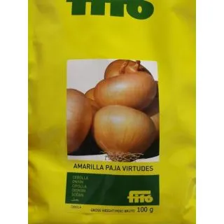Compra CEBOLLA AMARILLA PAJA VIRTUDES (100 gr.). en la tienda online Fito Agrícola