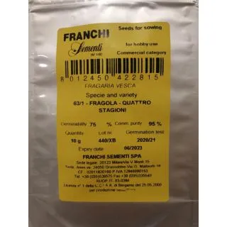 Compra CĂPȘUNĂ PATRU ANOTIMPURI (10 gr.). en la tienda online Fito Agrícola