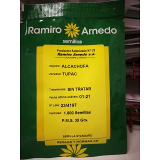 Compra ALCACHOFA TUPAC (1.000 Semillas) en la tienda online Fito Agrícola