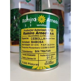 Compra CEBOLLA BABOSA TEMPRANA Pildorada (5.000 Semillas) en la tienda online Fito Agrícola