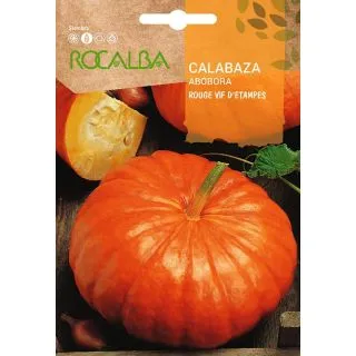 Compra CALABAZA ROUGE VIF D´ETAMPES (100 gr.). en la tienda online Fito Agrícola