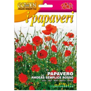 Compra AMAPOLA ROJA DE FLOR SIMPLE (4 gr.). en la tienda online Fito Agrícola