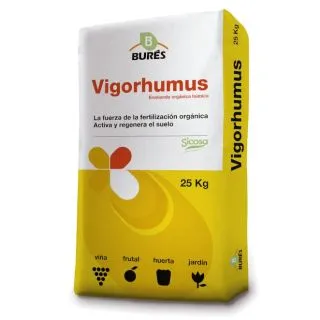 Compra VIGORHUMUS POLVO (Palé de 50 Sacos de 25 Kgr.). en la tienda online Fito Agrícola
