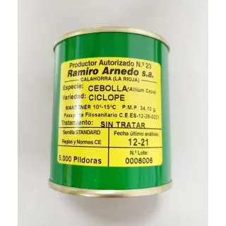 Compra CEBOLLA CÍCLOPE Pildorada (5.000 Semillas) en la tienda online Fito Agrícola