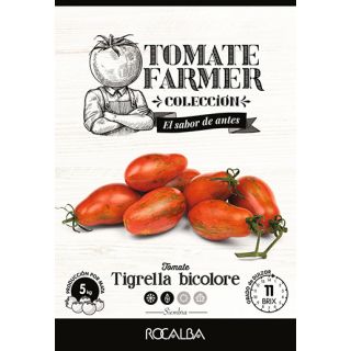 Compra TOMATE TIGRELLA BICOLORE (8 Semillas) en la tienda online Fito Agrícola